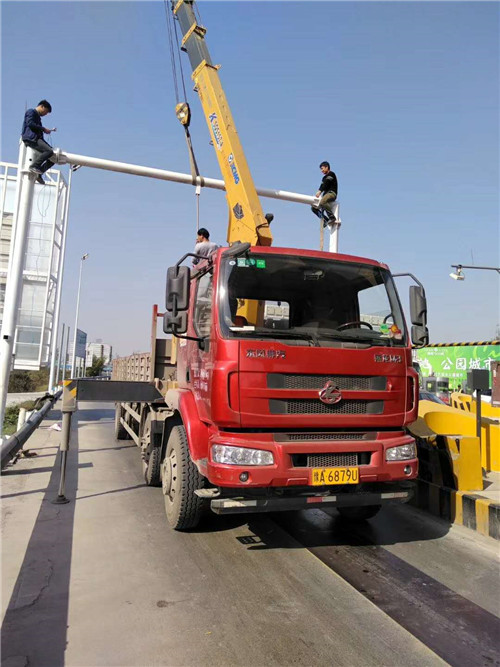 河南監(jiān)控桿合作案例