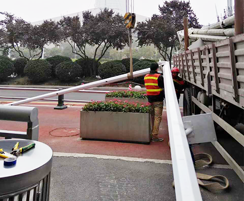 監(jiān)控桿安裝