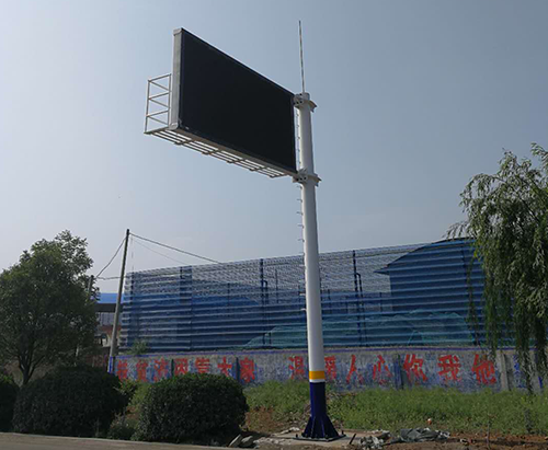 道路交通誘導(dǎo)屏立桿